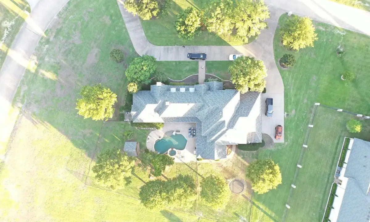 New shingle roof installation on a home in Burlingame